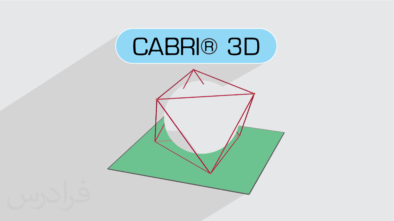 آموزش نرم افزار Cabri 3D برای مدل سازی اشکال هندسی – مثال ها و مسائل کاربردی (رایگان)